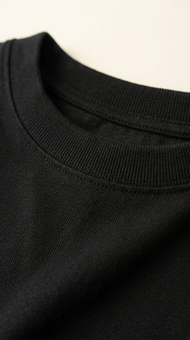 Hallberd classic crew neck t-shirt in cotton-elastane stretch, 240 GSM, regular fit